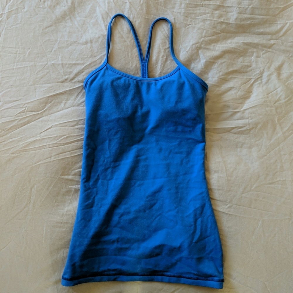 Lululemon Blue Power Tank